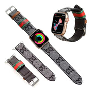 Looopix Louis Vuitton Durable Leather Watch Band 38/40/41/42/44/45/49 mm