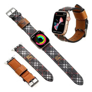 Looopix Louis Vuitton Durable Leather Watch Band 38/40/41/42/44/45/49 mm