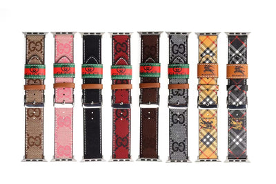 Looopix Louis Vuitton Durable Leather Watch Band 38/40/41/42/44/45/49 mm