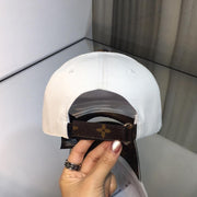 Looopix Louis Vuitton Elegant White & Brown Cap for Men | Men Cap's