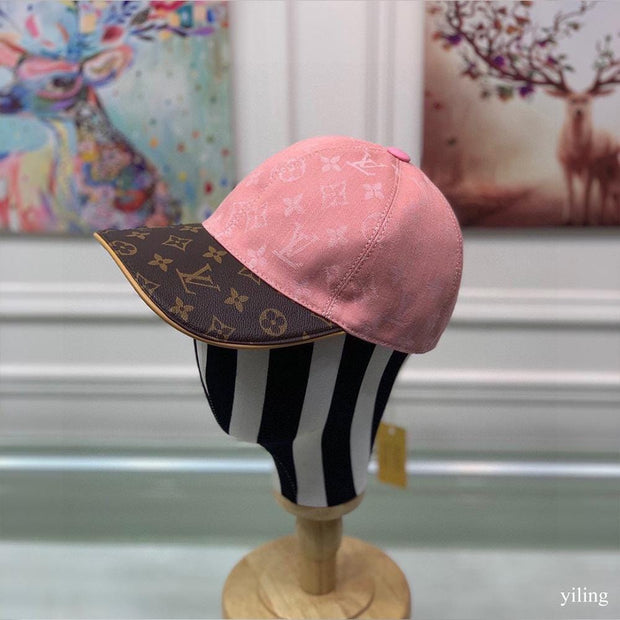 Looopix Louis Vuitton Elite Pink & Brown Cap | Cap for Men