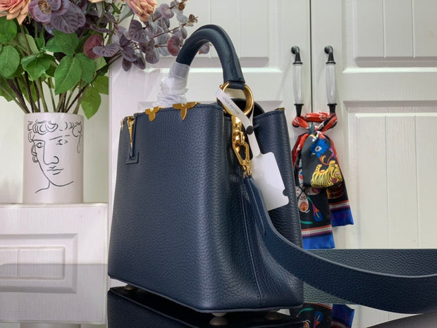 Looopix Louis Vuitton Embossed Leather BB Bag