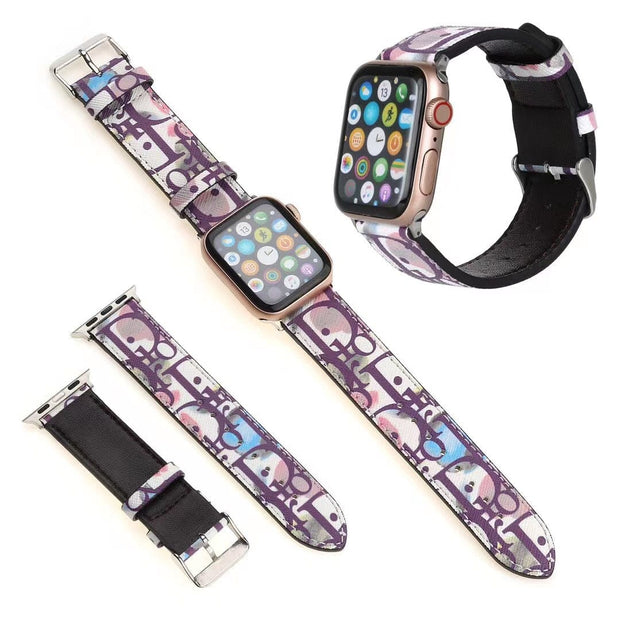 Looopix Louis Vuitton Exotic Leather Watch Band 38/40/41/42/44/45/49 mm