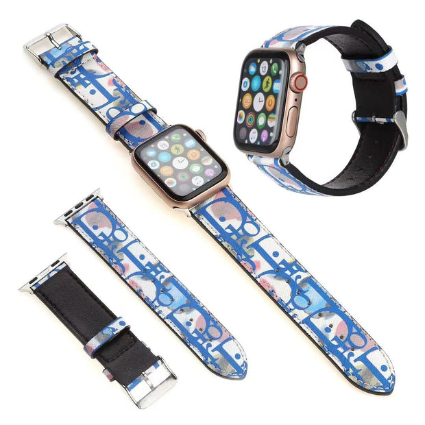 Looopix Louis Vuitton Exotic Leather Watch Band 38/40/41/42/44/45/49 mm