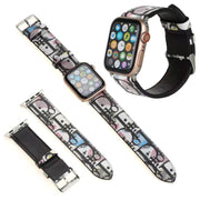 Looopix Louis Vuitton Exotic Leather Watch Band 38/40/41/42/44/45/49 mm