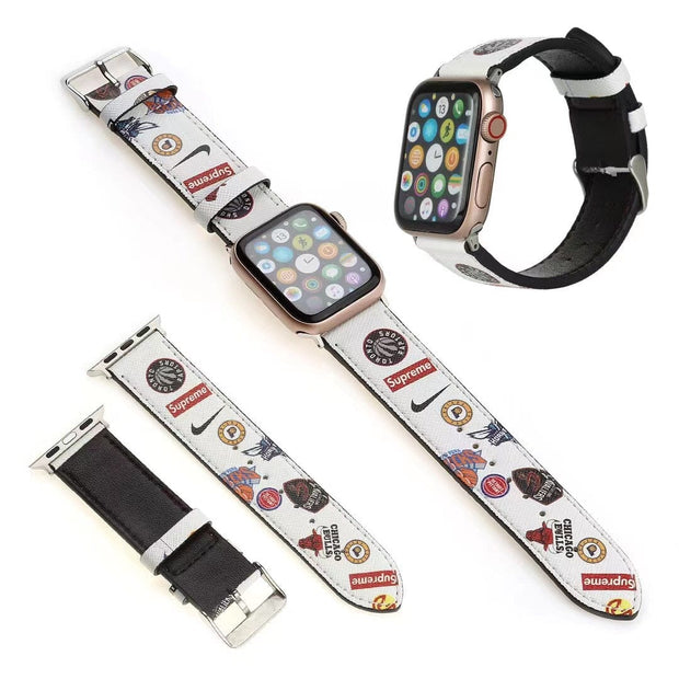 Looopix Louis Vuitton Exotic Leather Watch Band 38/40/41/42/44/45/49 mm