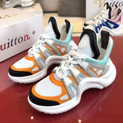 Looopix Louis Vuitton Futuristic Multi-Color Sneakers for women