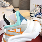 Looopix Louis Vuitton Futuristic Multi-Color Sneakers for women
