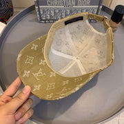 Looopix Louis Vuitton Golden Monogram Baseball Cap