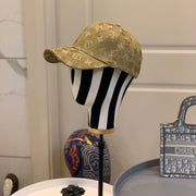 Looopix Louis Vuitton Golden Monogram Baseball Cap