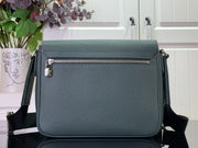 Looopix Louis Vuitton Gray Monogram Messenger Bag