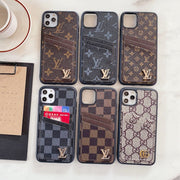 Looopix Louis Vuitton & Gucci iPhone Case Collection - Famous Patterns with Integrated Wallet