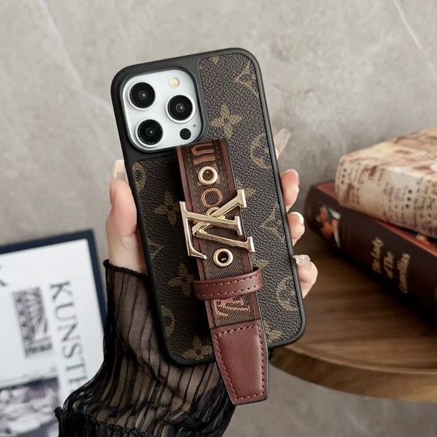 Looopix Louis Vuitton & Gucci with Handle Designer iPhone Cases