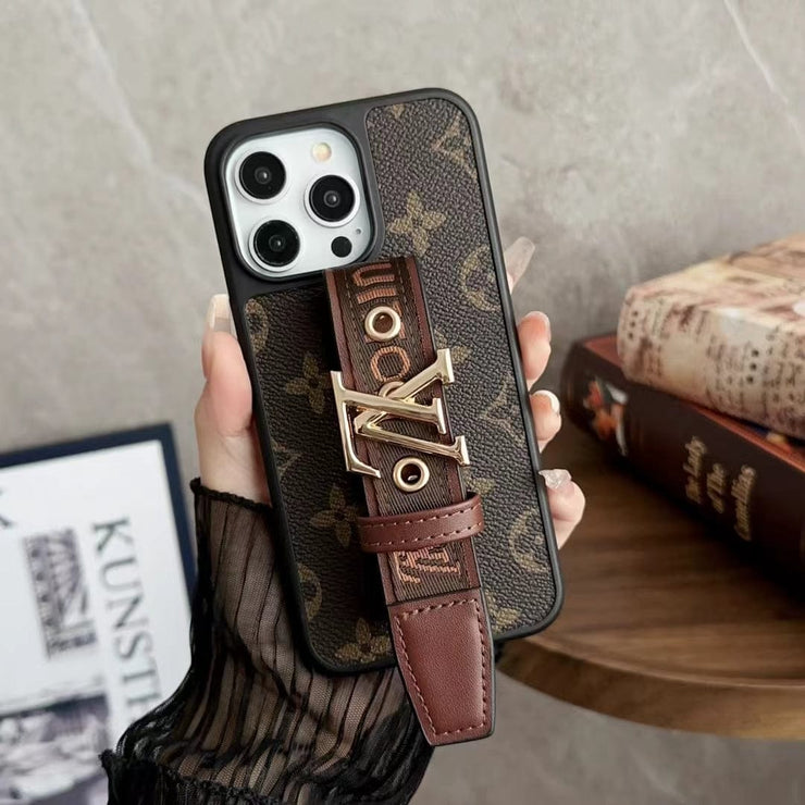 Looopix Louis Vuitton & Gucci with Handle Designer iPhone Cases