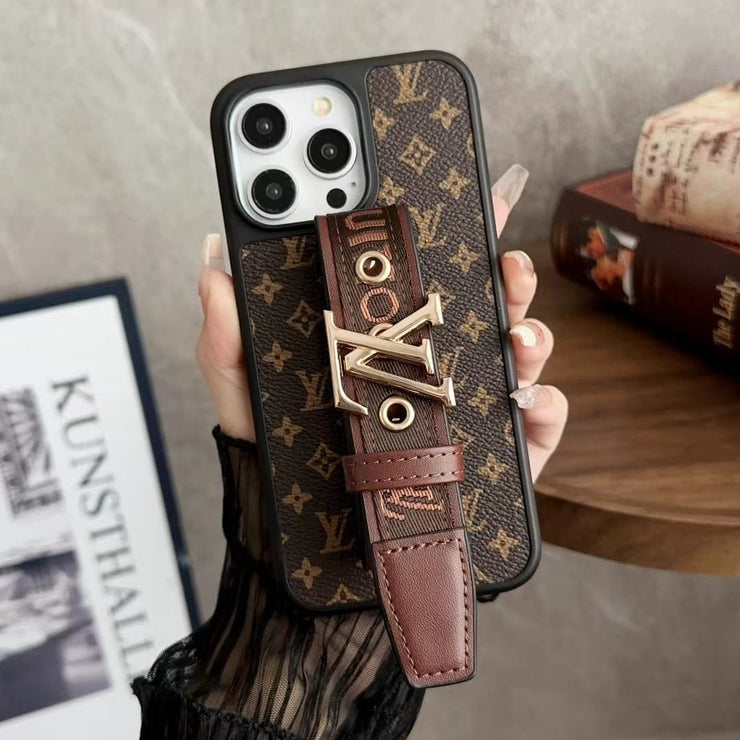 Looopix Louis Vuitton & Gucci with Handle Designer iPhone Cases