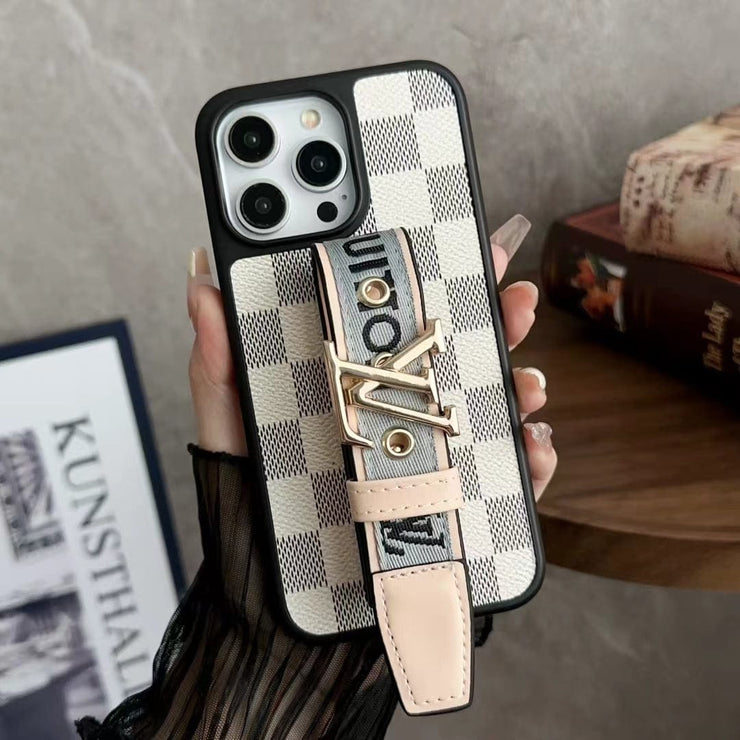 Looopix Louis Vuitton & Gucci with Handle Designer iPhone Cases