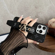 Looopix Louis Vuitton & Gucci with Handle Designer iPhone Cases