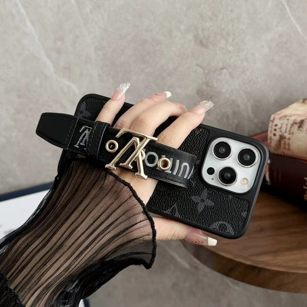 Looopix Louis Vuitton & Gucci with Handle Designer iPhone Cases