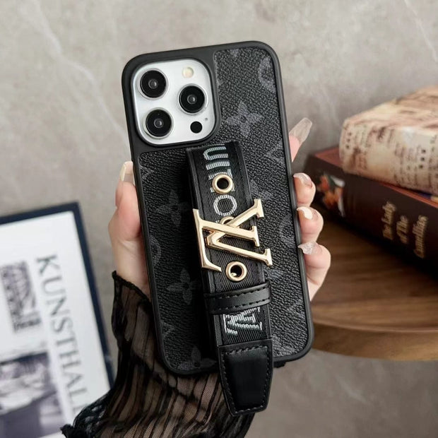 Looopix Louis Vuitton & Gucci with Handle Designer iPhone Cases