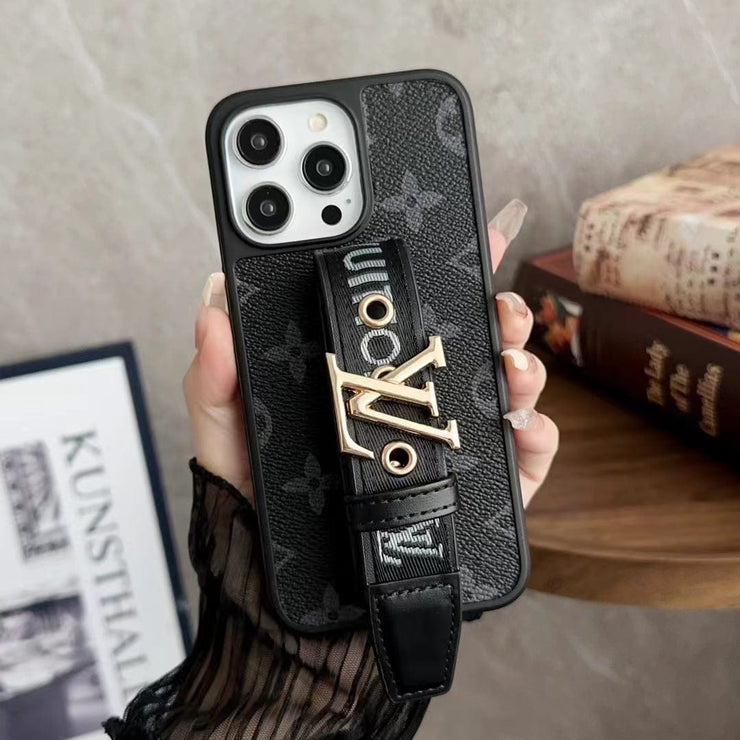 Looopix Louis Vuitton & Gucci with Handle Designer iPhone Cases