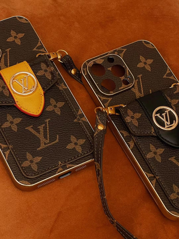 Looopix Louis Vuitton iPhone 15 Wallet Case Style and Protection
