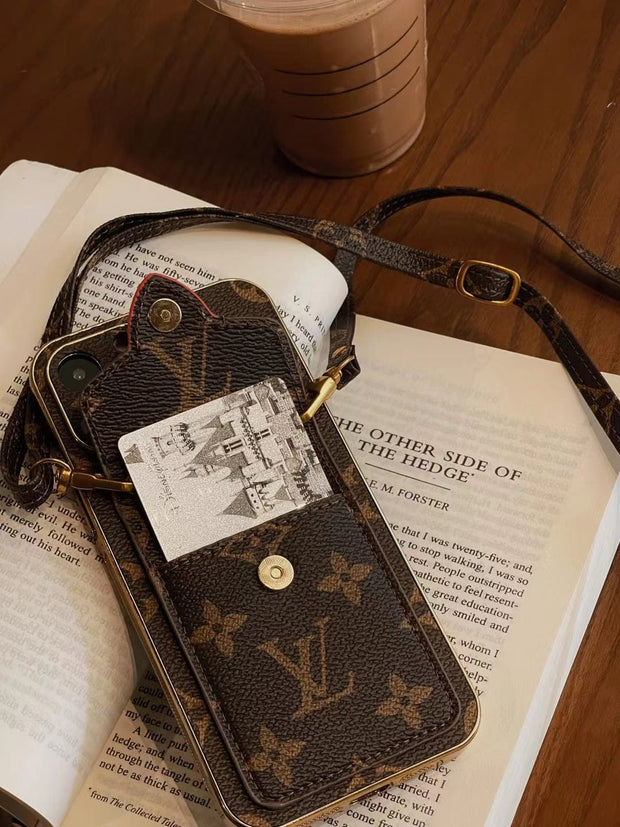 Looopix Louis Vuitton iPhone 15 Wallet Case Style and Protection