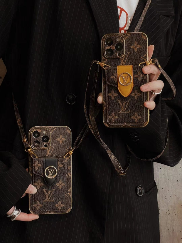 Looopix Louis Vuitton iPhone 15 Wallet Case Style and Protection