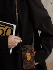 Looopix Louis Vuitton iPhone 15 Wallet Case Style and Protection