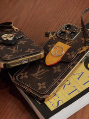 Looopix Louis Vuitton iPhone 15 Wallet Case Style and Protection