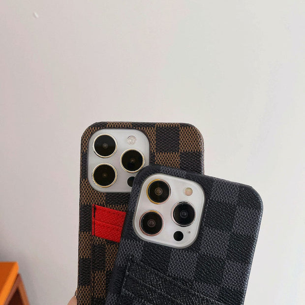 Looopix Louis Vuitton iPhone Cases with Extra Pouch - New Edition