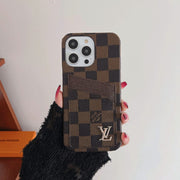 Looopix Louis Vuitton iPhone Cases with Extra Pouch - New Edition