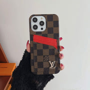 Looopix Louis Vuitton iPhone Cases with Extra Pouch - New Edition
