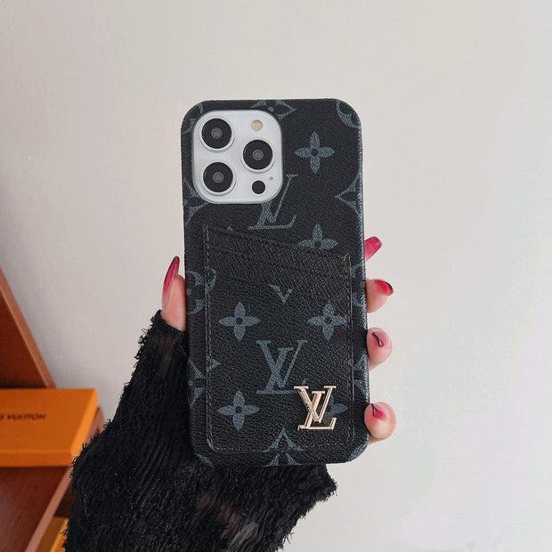 Looopix Louis Vuitton iPhone Cases with Extra Pouch - New Edition
