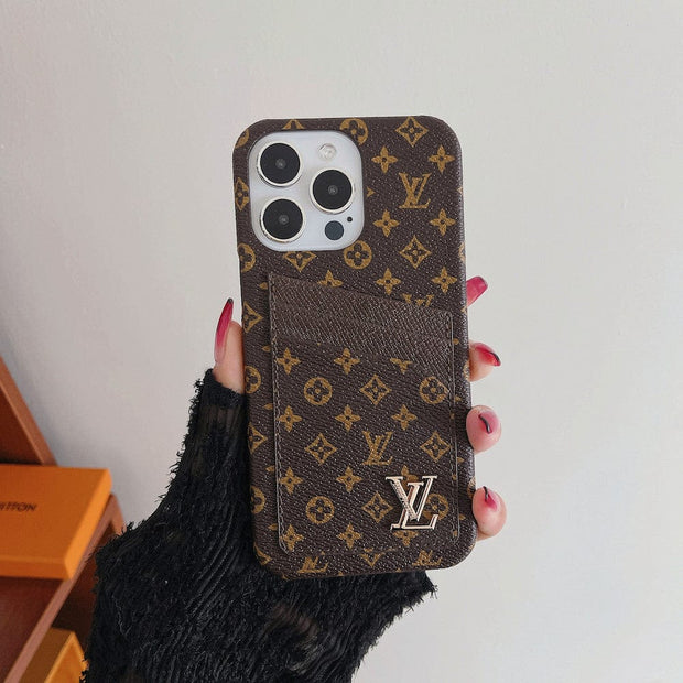 Looopix Louis Vuitton iPhone Cases with Extra Pouch - New Edition