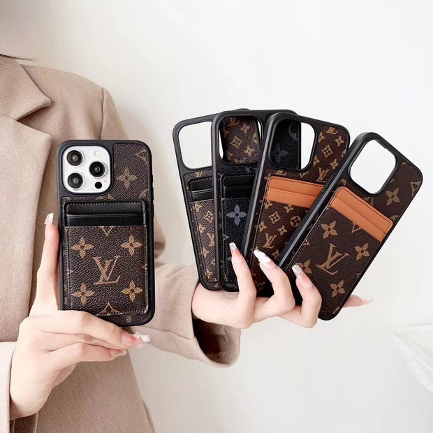 Looopix Louis Vuitton iPhone Cover with Colorful Card Holder