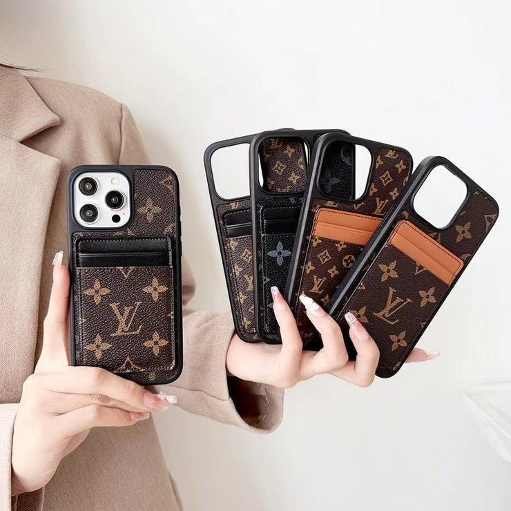Looopix Louis Vuitton iPhone Cover with Colorful Card Holder