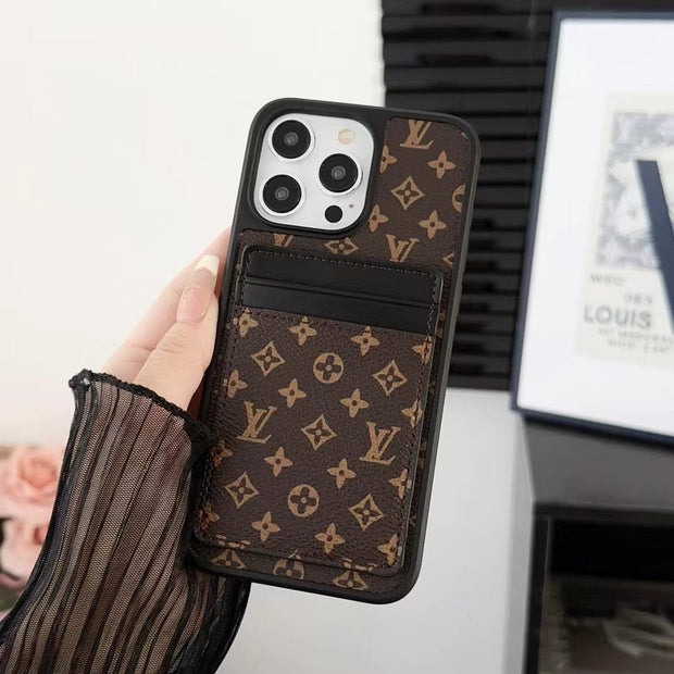 Looopix Louis Vuitton iPhone Cover with Colorful Card Holder
