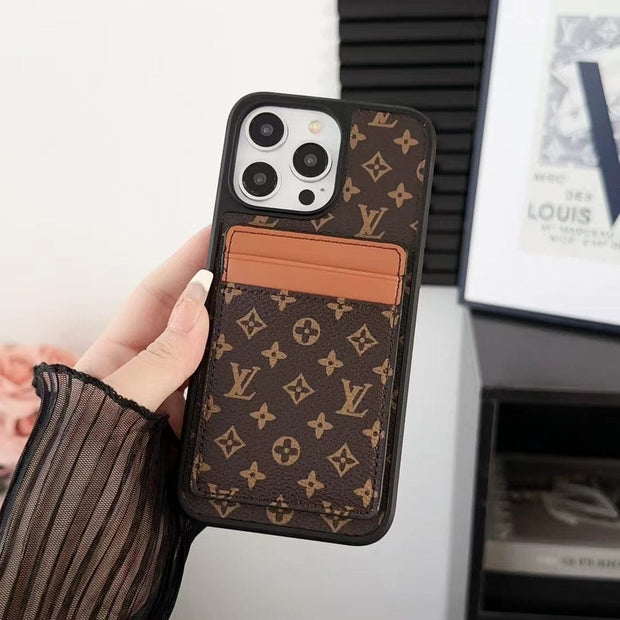 Looopix Louis Vuitton iPhone Cover with Colorful Card Holder
