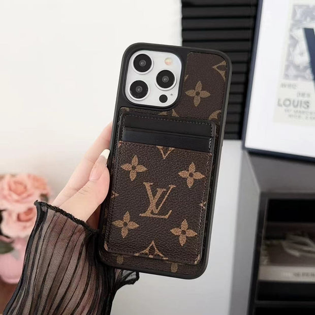 Looopix Louis Vuitton iPhone Cover with Colorful Card Holder