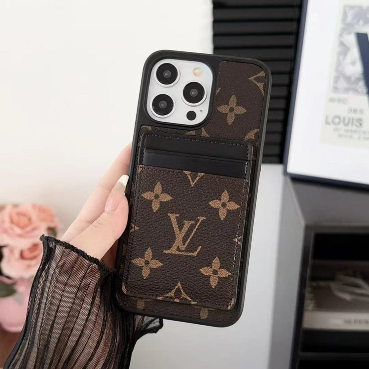 Looopix Louis Vuitton iPhone Cover with Colorful Card Holder