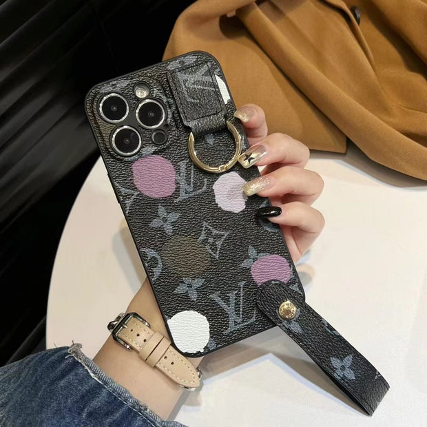 Looopix Louis Vuitton iPhone Cover with Handle | iPhone 12 to iPhone 15