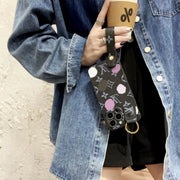Looopix Louis Vuitton iPhone Cover with Handle | iPhone 12 to iPhone 15