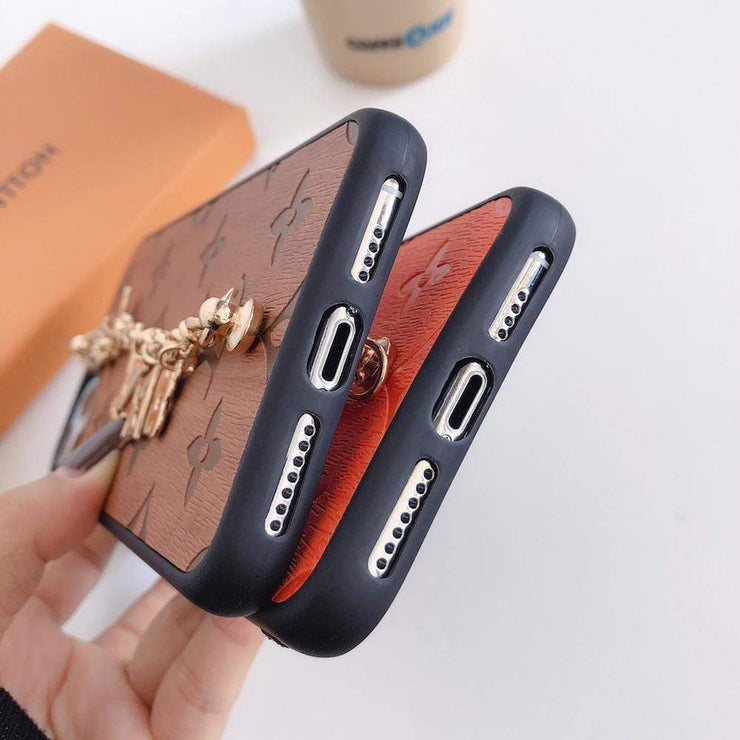 Looopix Louis Vuitton Leather iPhone 13 to 15 Cases