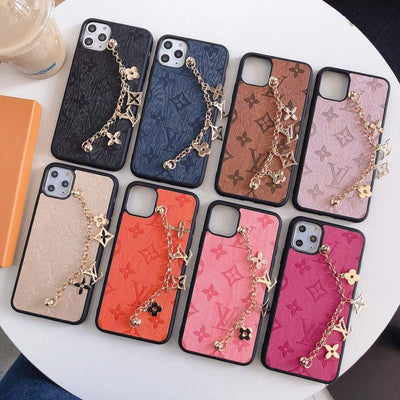 Looopix Louis Vuitton Leather iPhone 13 to 15 Cases