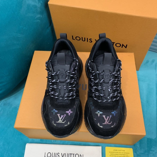 Looopix Louis Vuitton Lightweight Black Sneakers