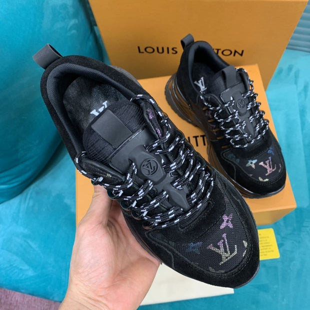 Looopix Louis Vuitton Lightweight Black Sneakers