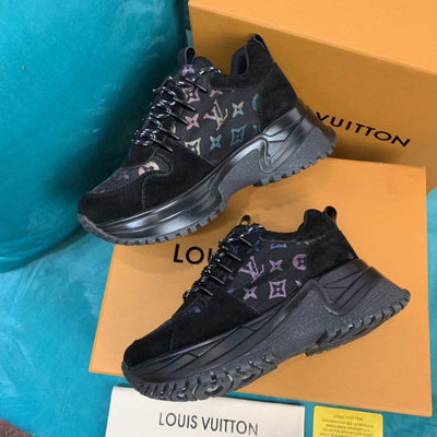 Looopix Louis Vuitton Lightweight Black Sneakers