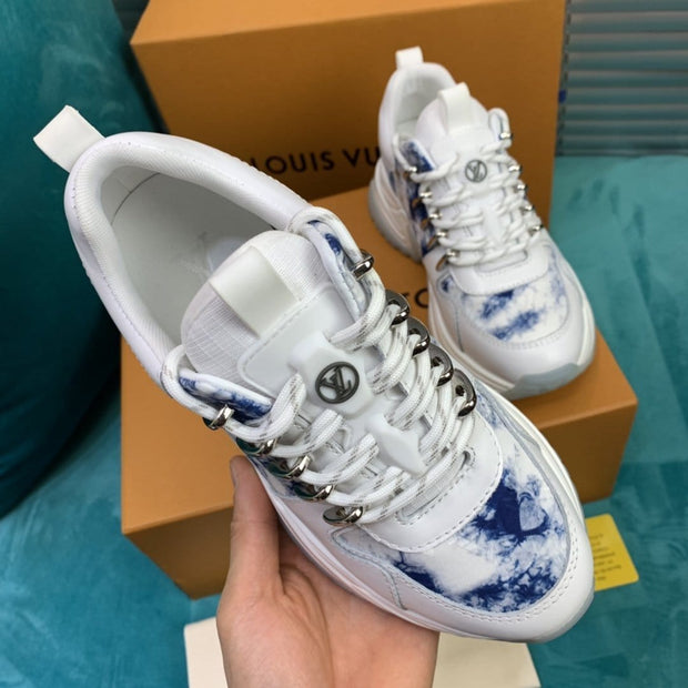 Looopix Louis Vuitton Lightweight White Sneakers