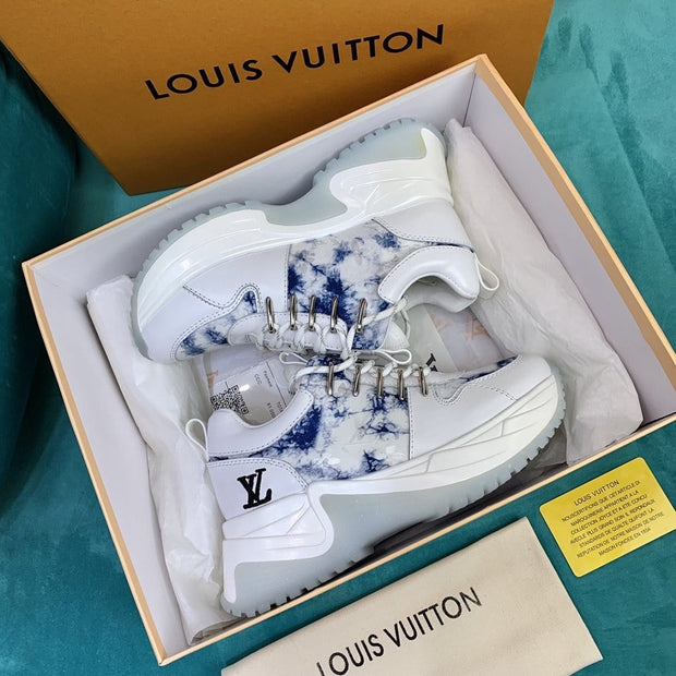 Looopix Louis Vuitton Lightweight White Sneakers