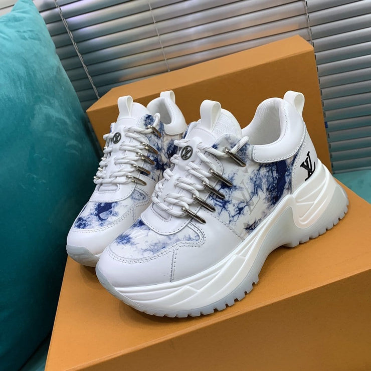 Looopix Louis Vuitton Lightweight White Sneakers
